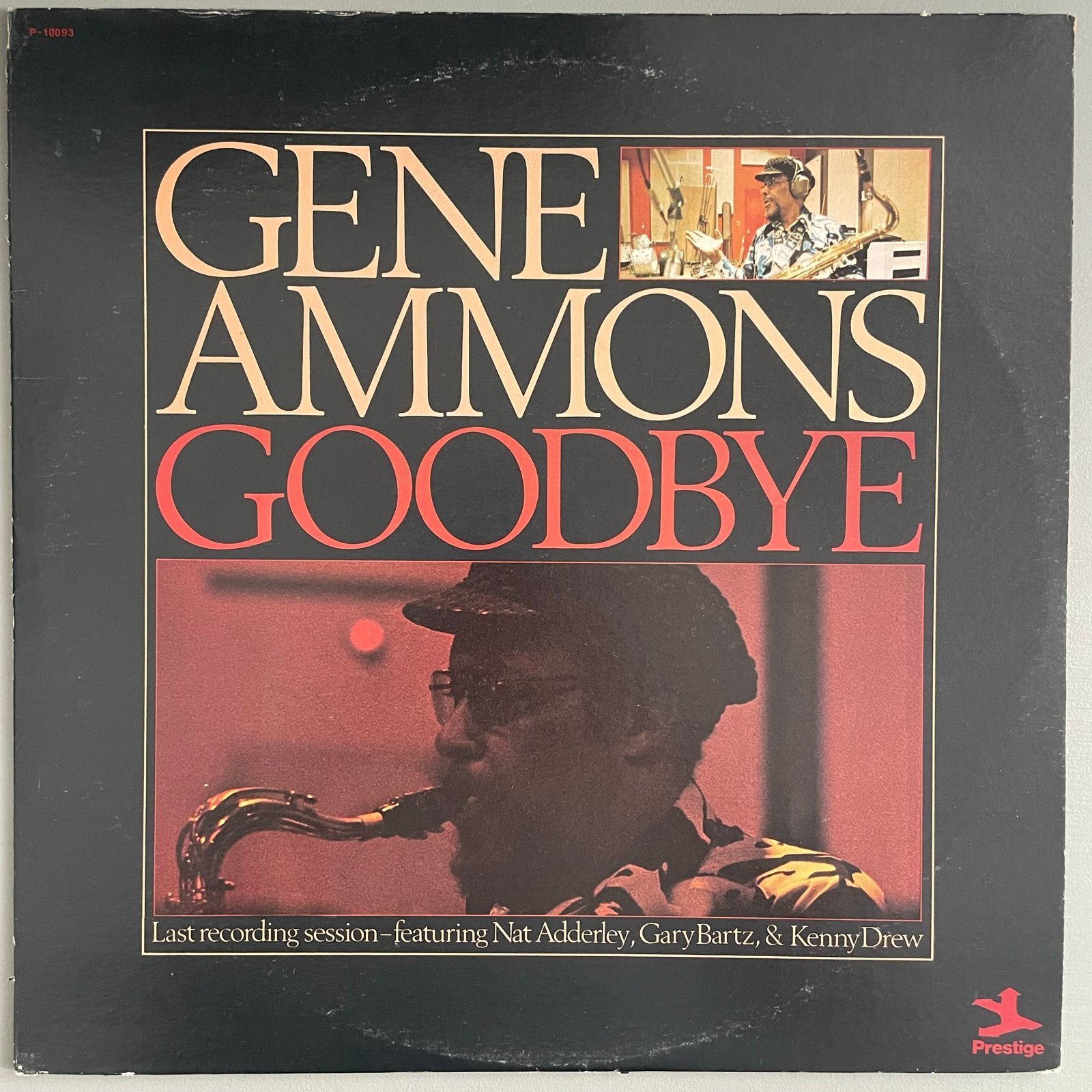 Gene Ammons - Goodbye (LP, 1975, Jazz), 1960 tot 1980, Gebruikt, Ophalen of Verzenden, 12 inch