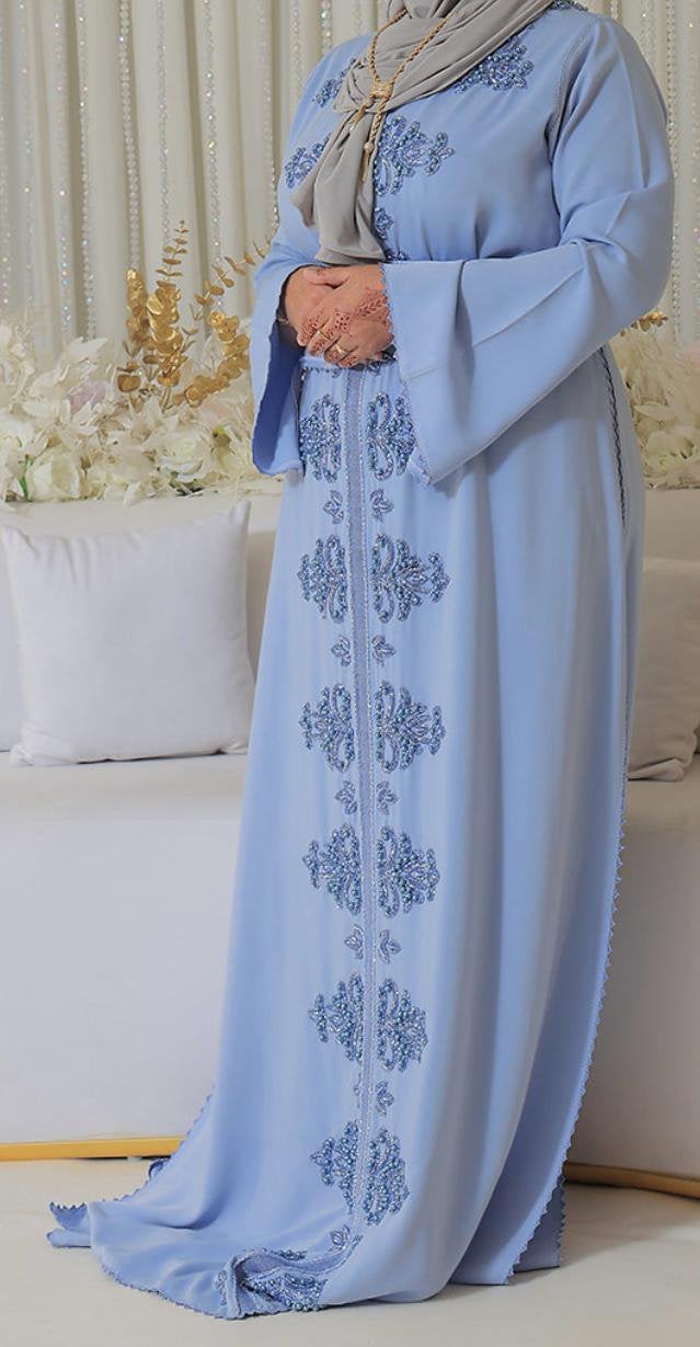 Prachtig Marokkaanse jurk kaftan takchita, Ophalen of Verzenden, Zo goed als nieuw, Maat 38/40 (M), Overige typen