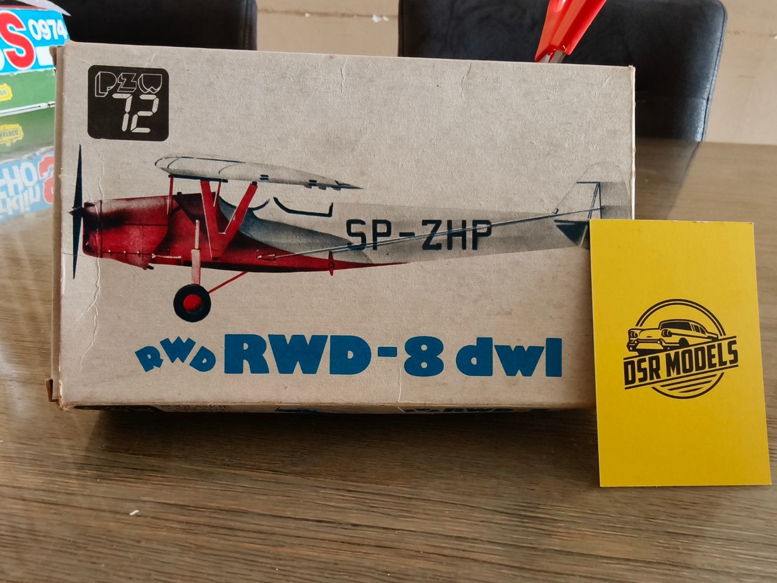 Modelbouw vliegtuig RWD-8 dwl - Vintage modelkit, Overige merken, 1:72 tot 1:144, Onbekend, Nieuw