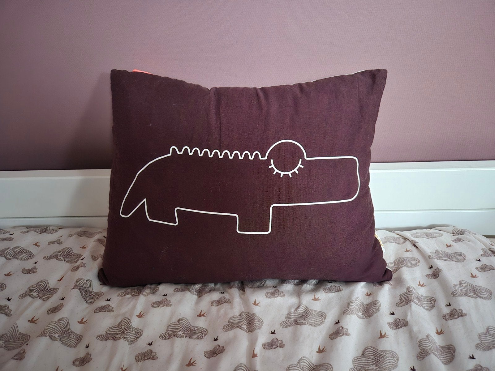 Done By Deer kussen sierkussen krokodil olifant aubergine

H, Ophalen of Verzenden, Overige typen