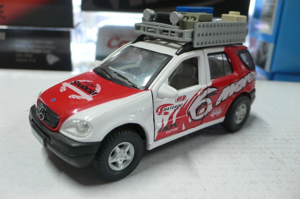 mercedes ml rallyservice - cararama  1/43, Hobby en Vrije tijd, Verzenden, Nieuw, Auto, Overige merken