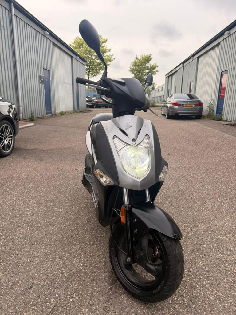 Kymco Agility FR 50 4T 12” 2019 45 KM Antraciet grijs, Ophalen, Gebruikt, Maximaal 45 km/u, 49 cc