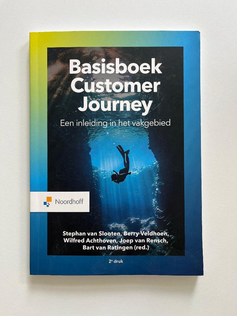 Basisboek Customer Journey, Boeken, Economie, Management en Marketing, Ophalen of Verzenden, Zo goed als nieuw, Economie en Marketing