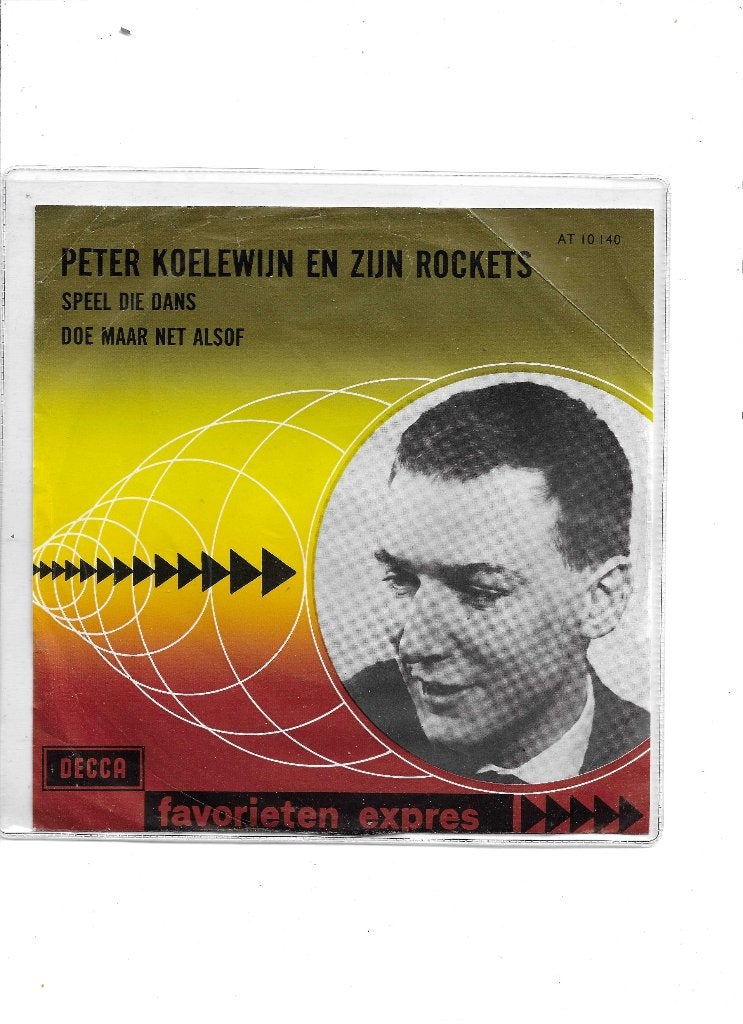 Single Peter Koelewijn & Zijn Rockets - Speel die dans, Cd's en Dvd's, Vinyl Singles, Ophalen of Verzenden, Gebruikt, Pop