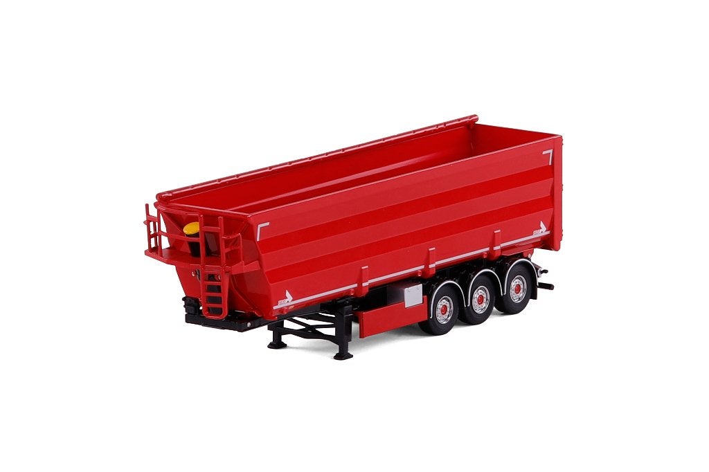 Schroot-kipper oplegger Rood, Ophalen of Verzenden, Nieuw, Bus of Vrachtwagen, Overige merken
