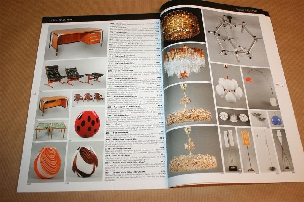 Veilingcatalogus Mehlis. 87. Auktion. Design 20 Jahrhunderts, Boeken, Ophalen of Verzenden, Gelezen, Grafische vormgeving