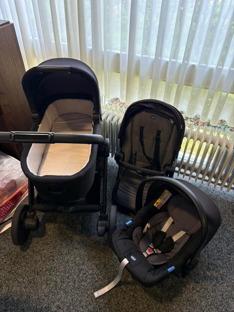 Chicco 3-1 Bestfriend kinderwagen, Kinderen en Baby's, Kinderwagens en Combinaties, Ophalen, Zo goed als nieuw, Overige merken