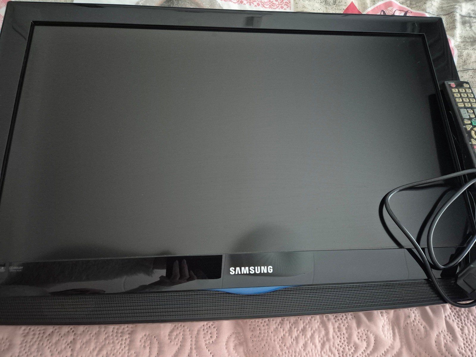 Samsung TV met afstandsbediening, Audio, Tv en Foto, Televisies, Ophalen, Gebruikt, LCD, Samsung