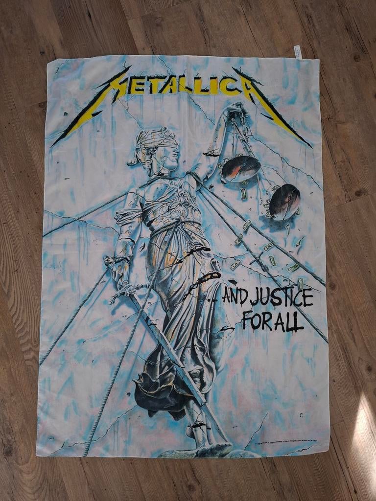 Metallica vlag/wandbanner/merchendise, Verzamelen, Ophalen of Verzenden