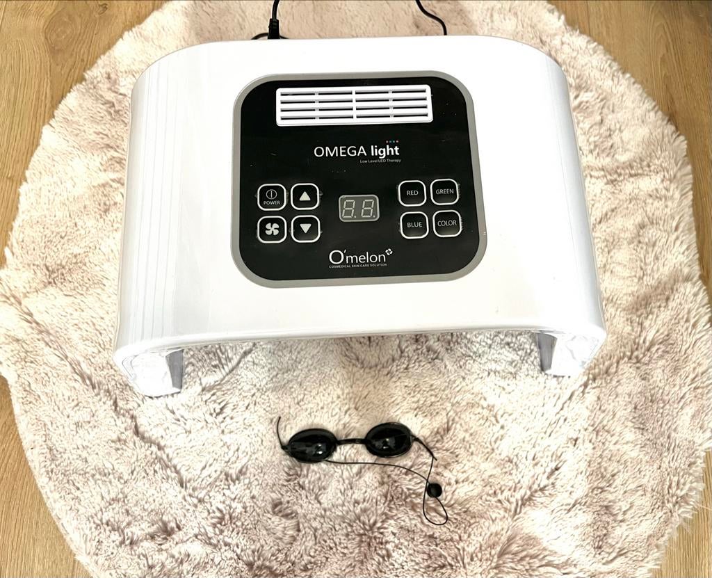 LED Therapie Gezicht - Omega Light Huidverjonging, Ophalen, Zo goed als nieuw, Overige typen