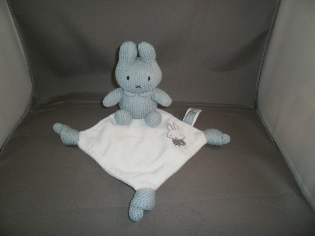 Tiamo Nijntje miffy groen gehaakt Nijntje op doek 3 knopen, Nijntje, Ophalen of Verzenden, Middelgroot (20 tot 80 cm), Meerkleurig