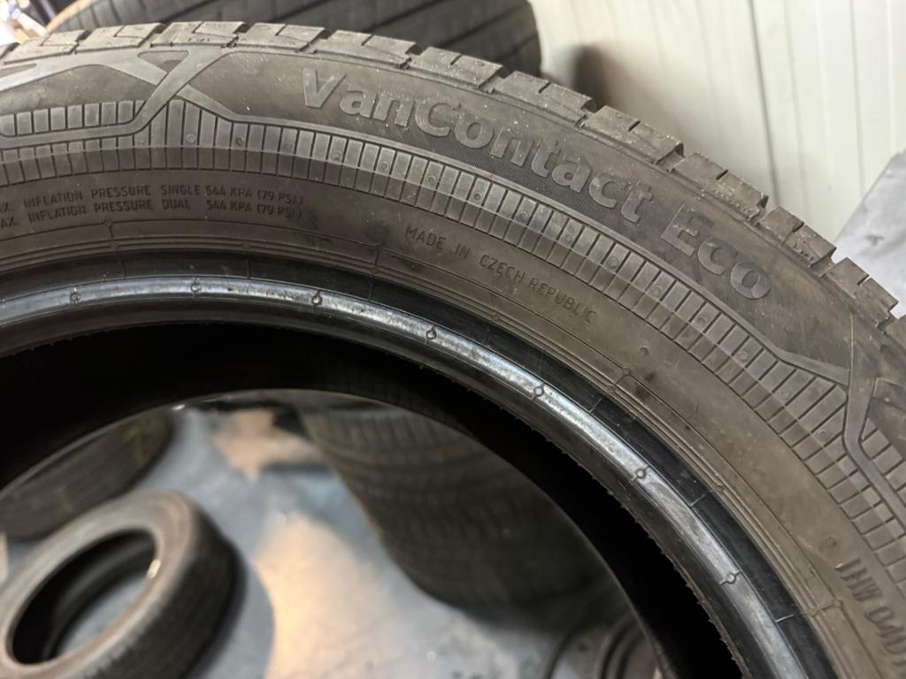 4x 215 60 17 109T Continental Vancontact Eco DEMO DOT4522, Nieuw, 17 inch, Ophalen of Verzenden, Band(en)