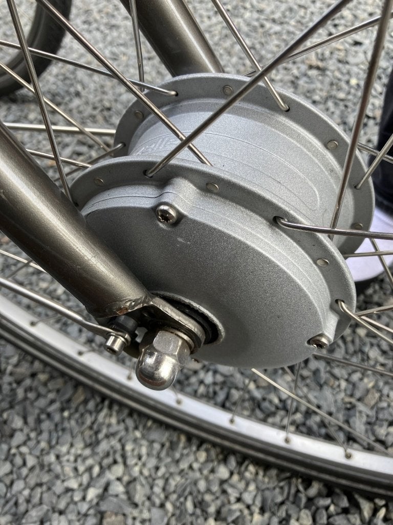 GEZOCHT!! gazelle voorwielmotor pure innergy, Ophalen of Verzenden, Elektrische fiets, Motor