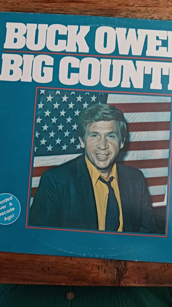 Buck ovens Big Country lp, Inclusief binnenhoes, Ophalen, Gebruikt, 12 inch