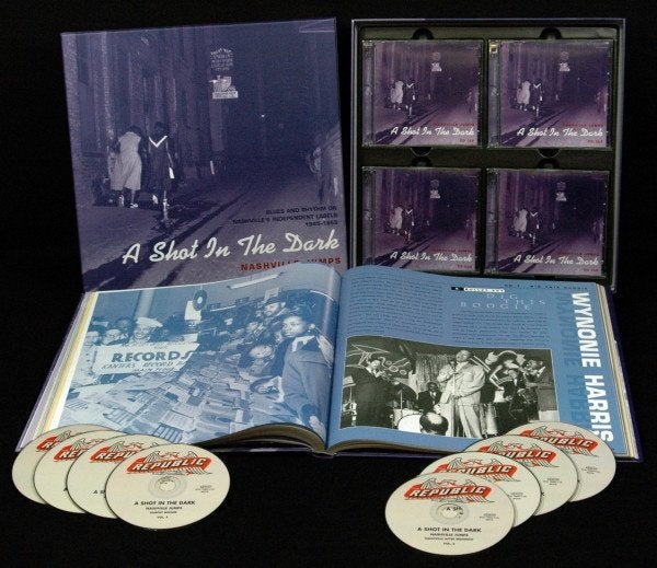 Nashville Jumps 8 cd box Jump Blues & Rhythm Bear Family., Boxset, Ophalen of Verzenden, Blues, Inclusief doosje