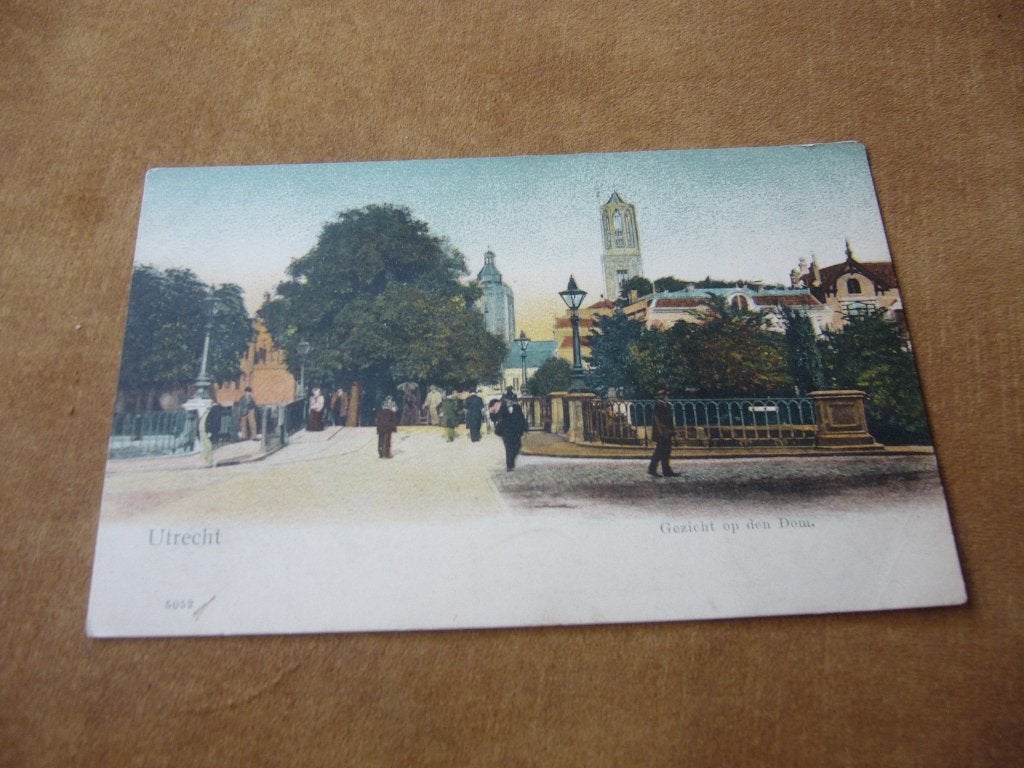 UTRECHT  =  GEZICHT OP DEN DOM  BRIEFKAART, Verzenden, Voor 1920, Ongelopen, Utrecht