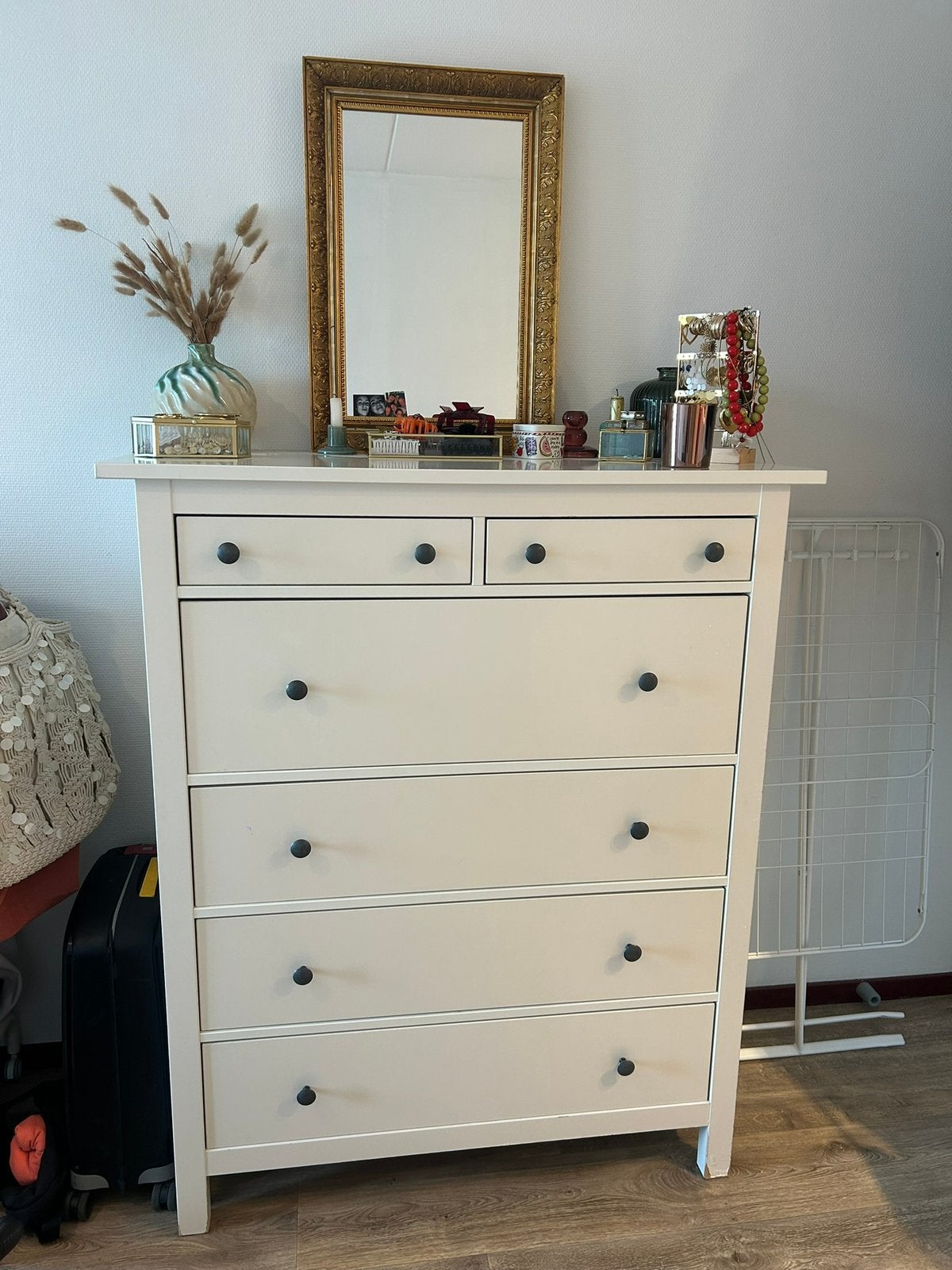 Hemnes kast ikea, Ophalen, Gebruikt, 100 tot 150 cm, 5 laden of meer
