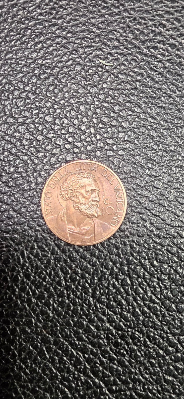 Vaticaanstad 10 centisime 1933-1934, Ophalen of Verzenden, Overige landen