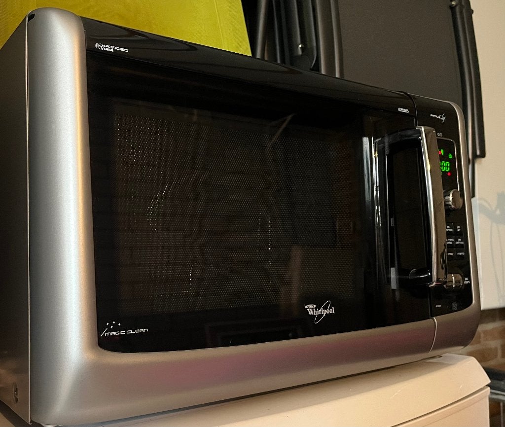 Whirlpool Vrijstaande Combi-Magnetron Oven, Ophalen, Minder dan 45 cm, Whirlpool, Gebruikt