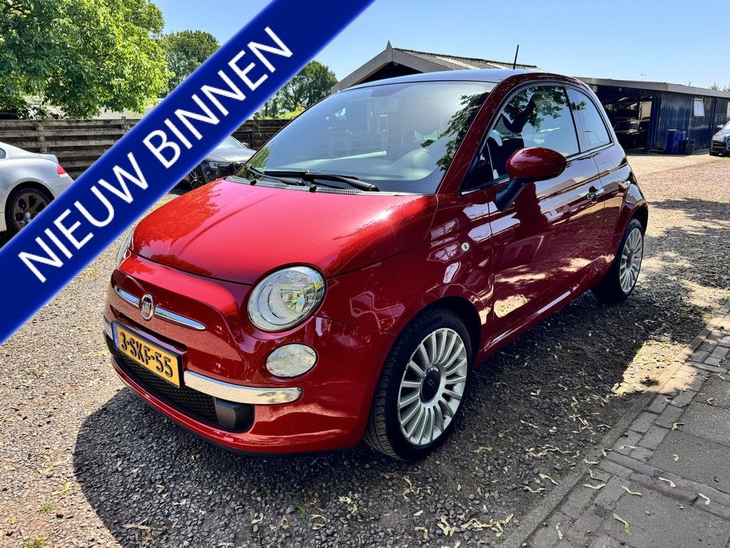 Fiat 500 0.9 TwinAir Lounge|PANO (bj 2013), Voorwielaandrijving, Euro 5, Gebruikt, 905 kg