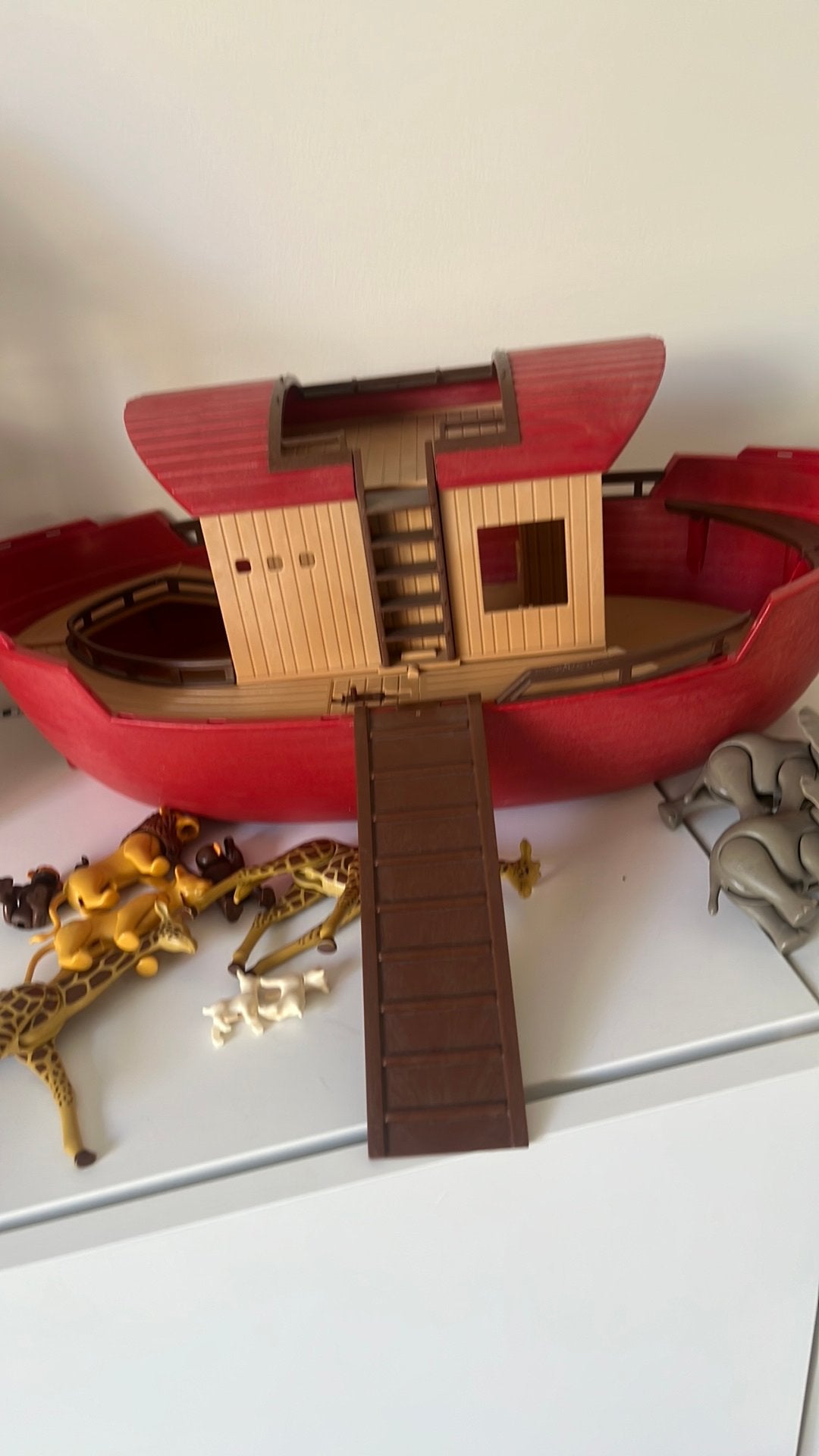 Playmobil 3255 Ark van Noach, Kinderen en Baby's, Ophalen, Gebruikt, Poppenhuis