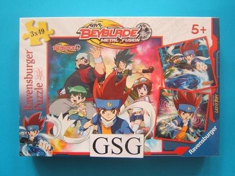 Beyblade metal fusion 3x 49 st st nr. 09 360 1-01, Ophalen, Meer dan 50 stukjes, Nieuw, 6 jaar of ouder