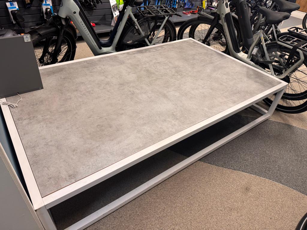 2x Gazelle podium met houten plaat - 215x130 cm, Ophalen, Overige materialen, Gebruikt, -