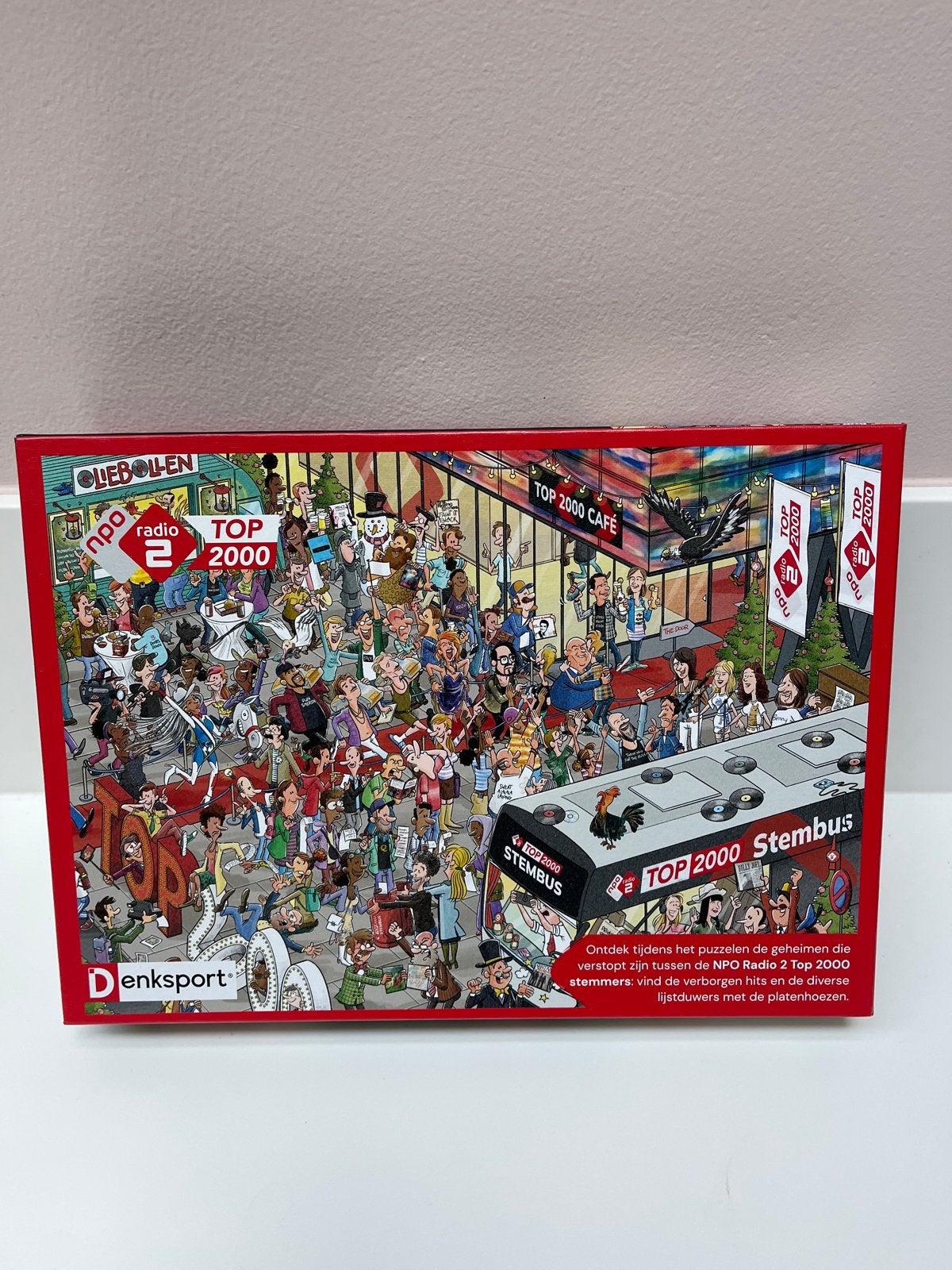 NPO Radio 2 Top 2000 Legpuzzel - Denksport, Ophalen of Verzenden, 500 t/m 1500 stukjes, Zo goed als nieuw, Legpuzzel