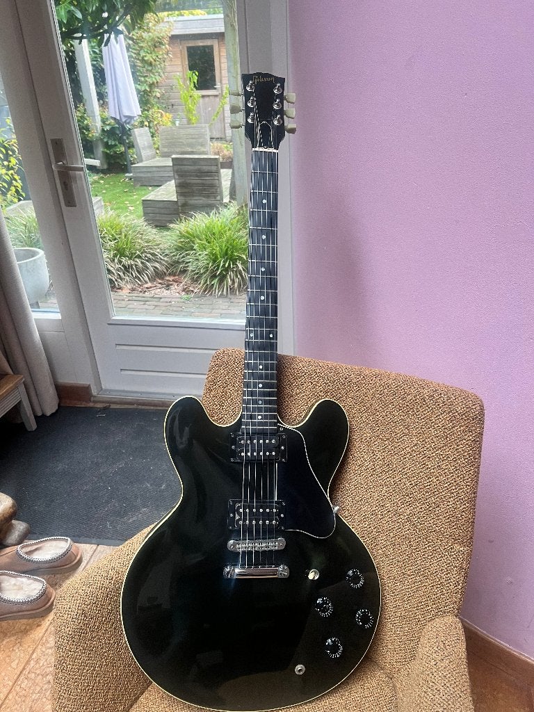 Gibson ES-335 Studio No F-Holes, Ophalen, Gebruikt, Semi-solid body, Gibson
