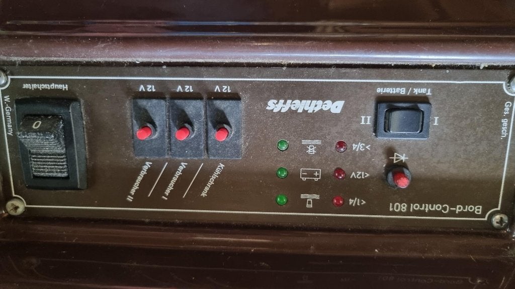 Dethleff control panel Dethleffs bedien paneel controle pane, Verzenden, Gebruikt