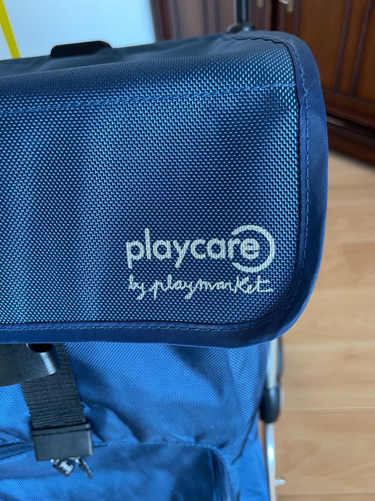 Playmarket boodschappentrolley Playcare (zgan), Ophalen, Blauw, 80 cm of meer, Zo goed als nieuw