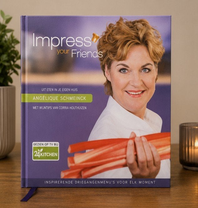Impress your Friends - Kookboek Angélique Schmeinck, Boeken, Kookboeken, Ophalen of Verzenden, Zo goed als nieuw, Angélique Schmeinck
