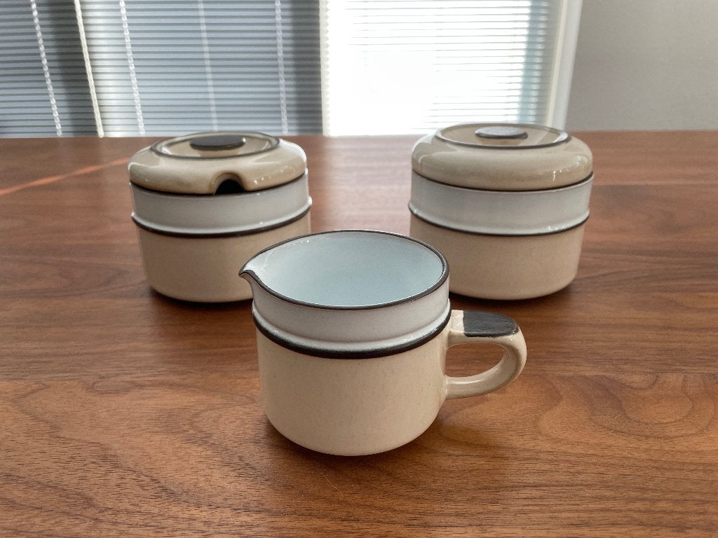 denby suikerpot melkkan en jampot, Ophalen, Overige typen, Zo goed als nieuw, Overige stijlen