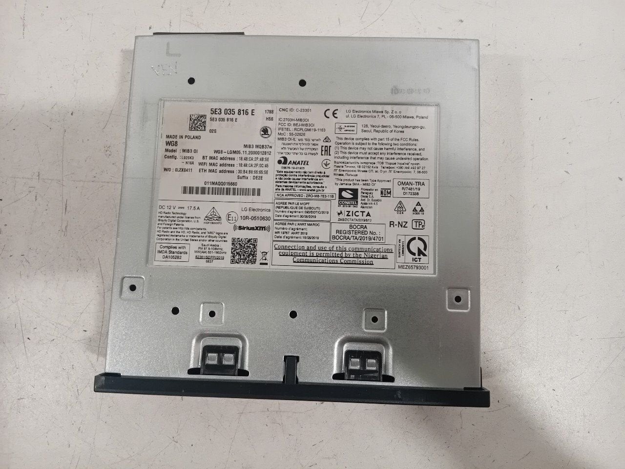 Computer navigatie Skoda Octavia, Onderdelen@venauto.nl, Van der Ven Autorecycling B.V., Gebruikt, Ettenseweg 76, 4706 PB Roosendaal, The Netherlands