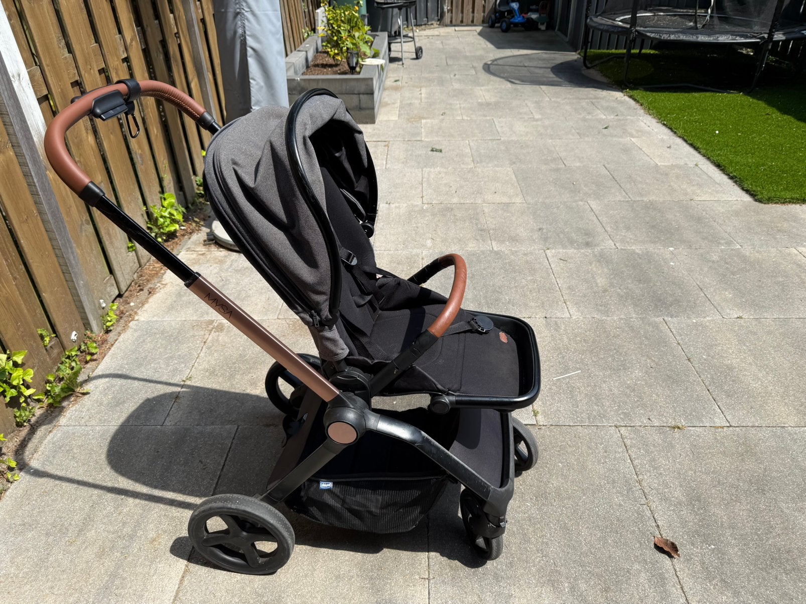nderwagen Mysa te koop – Zo goed als nieuw, Verstelbare duwstang, Zo goed als nieuw, Ophalen, Kinderwagen