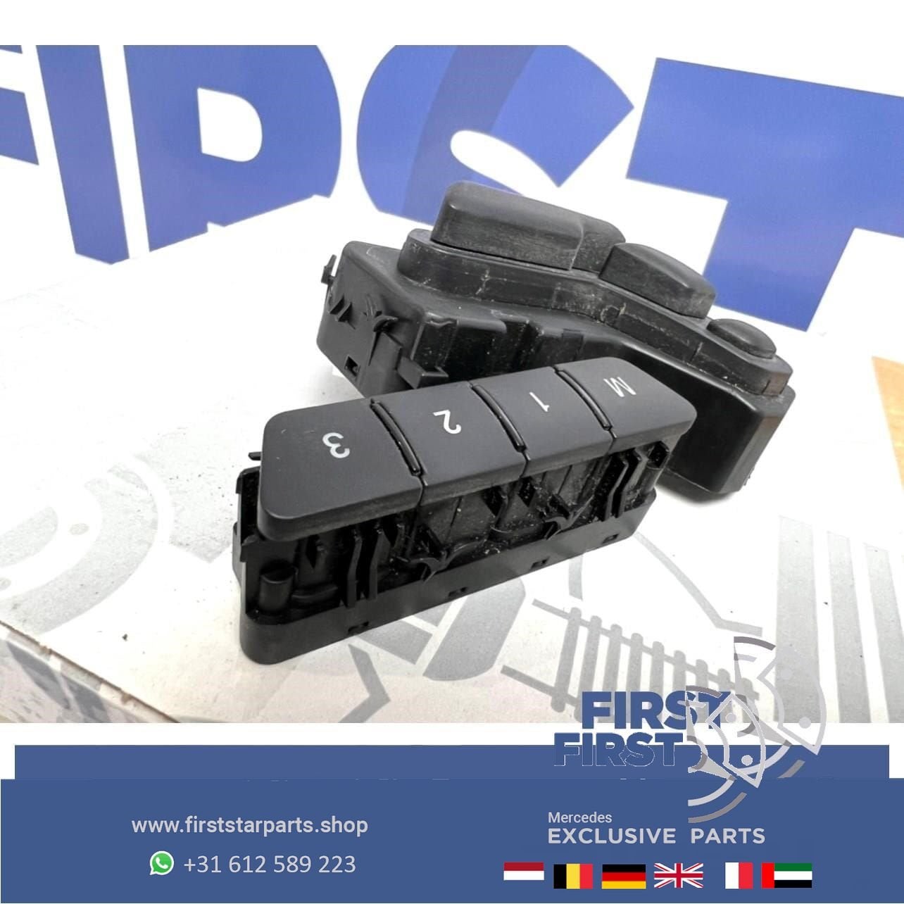 W176 W117 W156 45 AMG ELEKTRISCHE STOELBEDIENING KNOPPEN MEM, Gebruikt, -, Ophalen of Verzenden, -