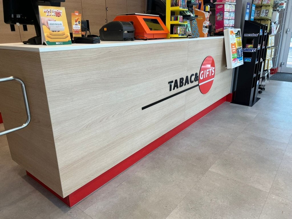 Toonbank Balie maatwerk, Ophalen, Zo goed als nieuw