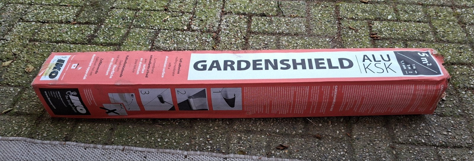 5x Zelfklevende dakfolie, Ophalen, Nieuw, 15 m² of meer, Folie