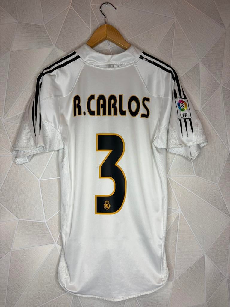 Real Madrid Thuis 2004/2005 R.Carlos, Maat S, Ophalen of Verzenden, Zo goed als nieuw, Shirt