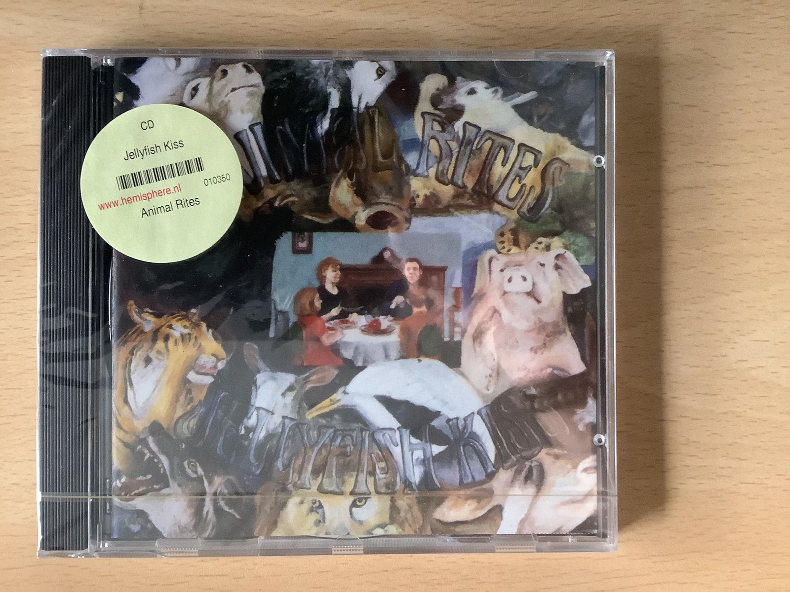 Jellyfish Kiss-Animal rites., Ophalen of Verzenden, Zo goed als nieuw, Poprock