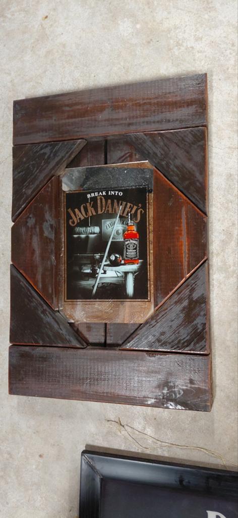 Jack Daniel's Schilderij op Massief Hout, Antiek en Kunst, Kunst | Schilderijen | Modern, Ophalen