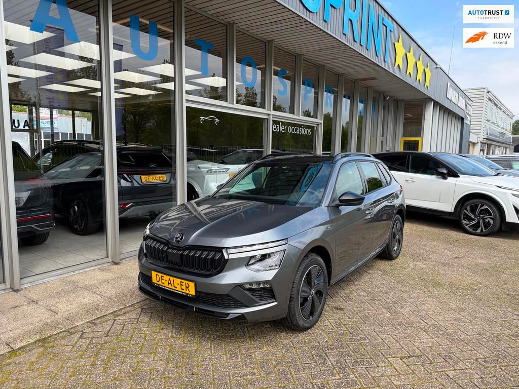 Skoda Kamiq 1.5 TSI Monte Carlo 150PK PANO , ELEKTRISCHE ACH, Auto's, Stof, Gebruikt, 150 pk, Origineel Nederlands