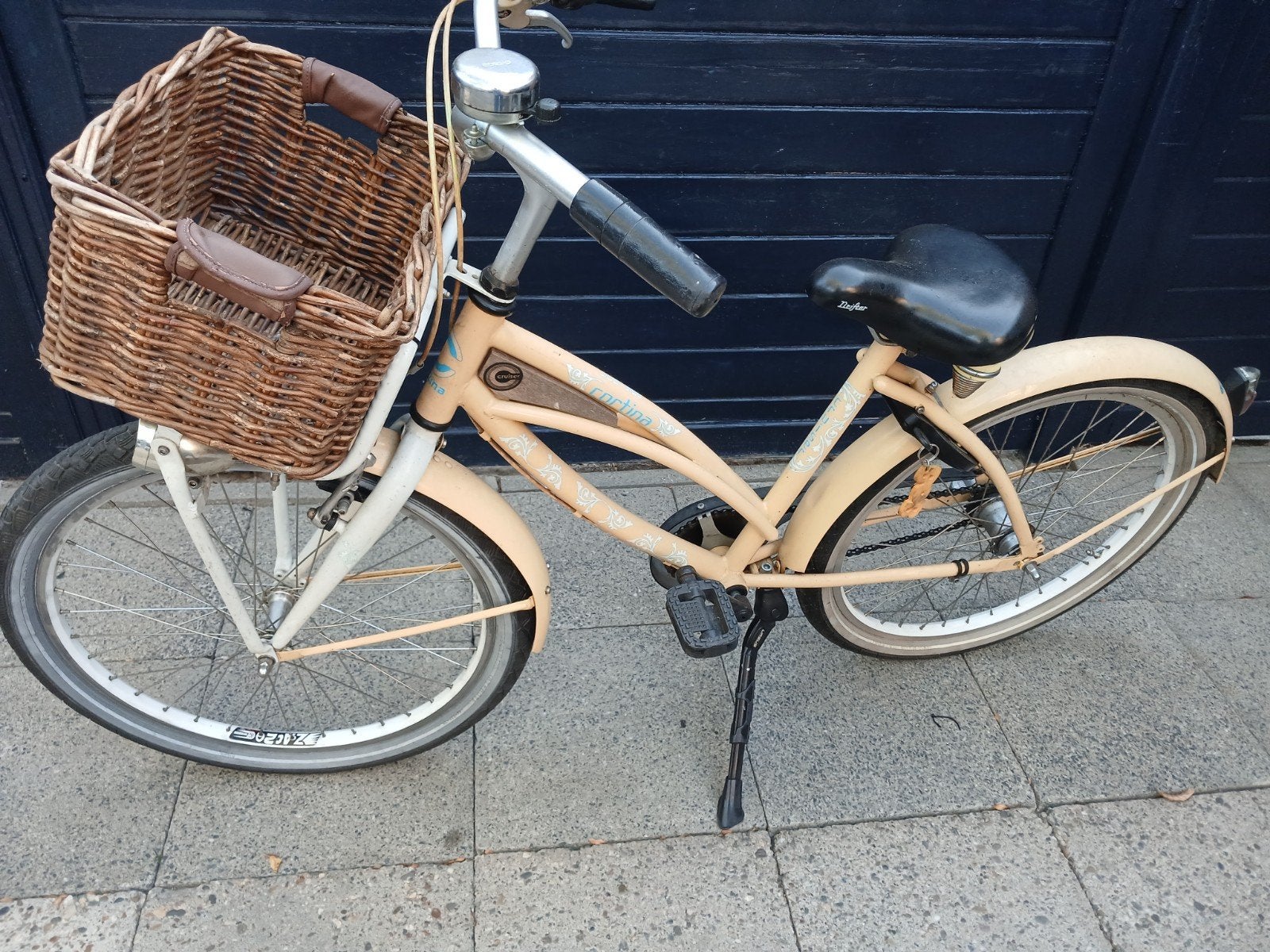 Cortina Meisjesfiets, Ophalen, Gebruikt, 24 inch, Versnellingen