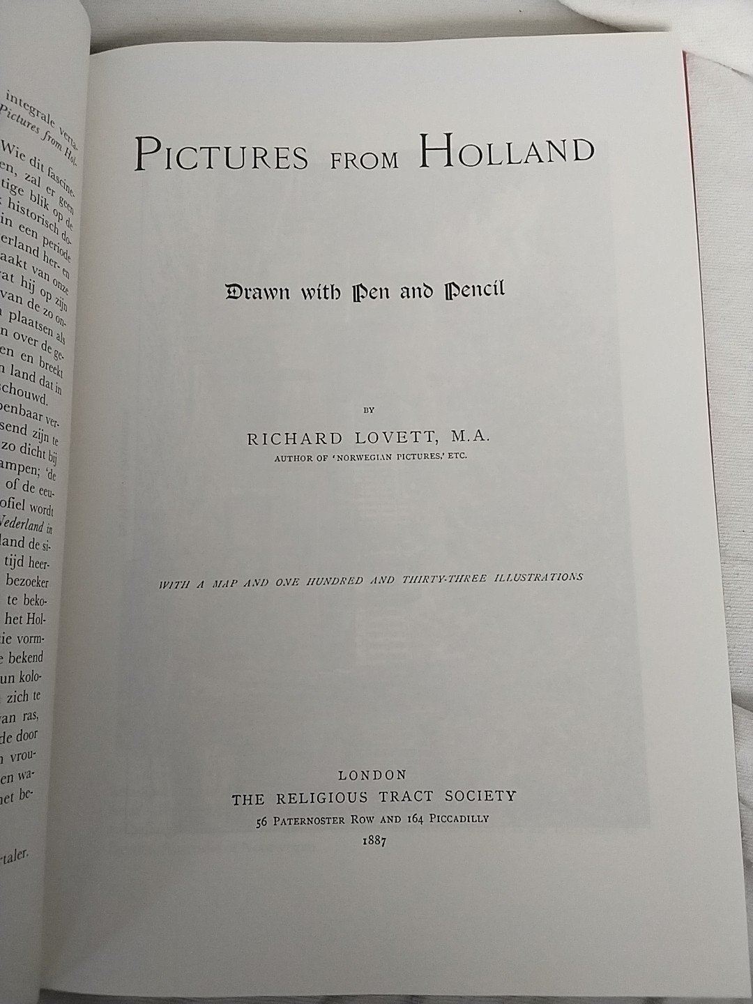 Nederland in Oude Prenten - Richard Lovett (1887), Boeken, Ophalen of Verzenden, 19e eeuw, Zo goed als nieuw, Richard Lovett