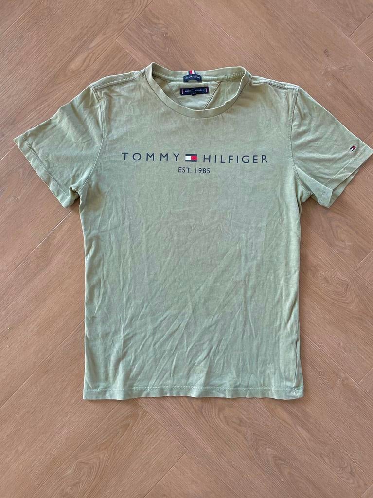 Tommy Hilfiger T-shirt - Maat 164 - Zo goed als nieuw, Verzenden, Zo goed als nieuw, Jongen, Shirt of Longsleeve