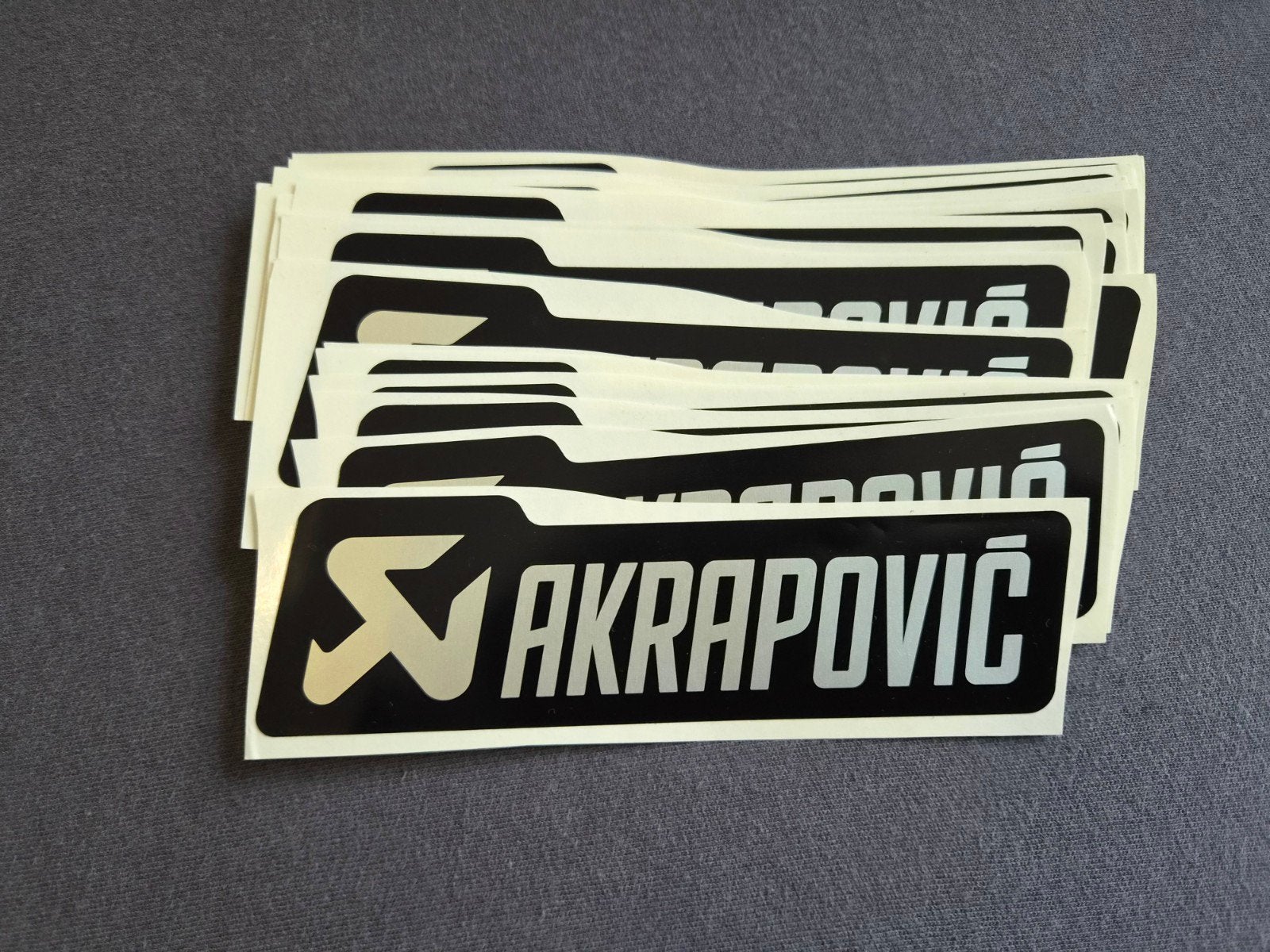 Akrapovic Hittebestendige Stickers - 20 Stuks, Ophalen of Verzenden