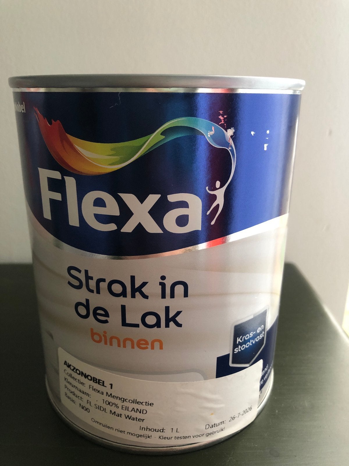 praxis flexa 100% eiland (peteol) mat binnen lak hout, Ophalen, Nieuw, Overige kleuren, Lak