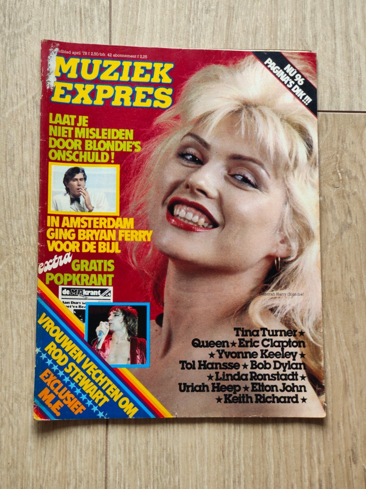 Muziek Expres april 1978, Ophalen of Verzenden, 1960 tot 1980, Nederland, Tijdschrift