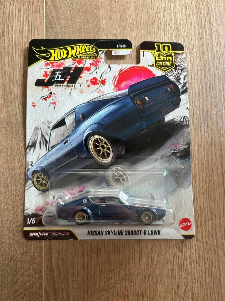 Hot Wheels Premium Nissan Skyline 2000GT-R LBWK, Ophalen of Verzenden, Nieuw, Auto