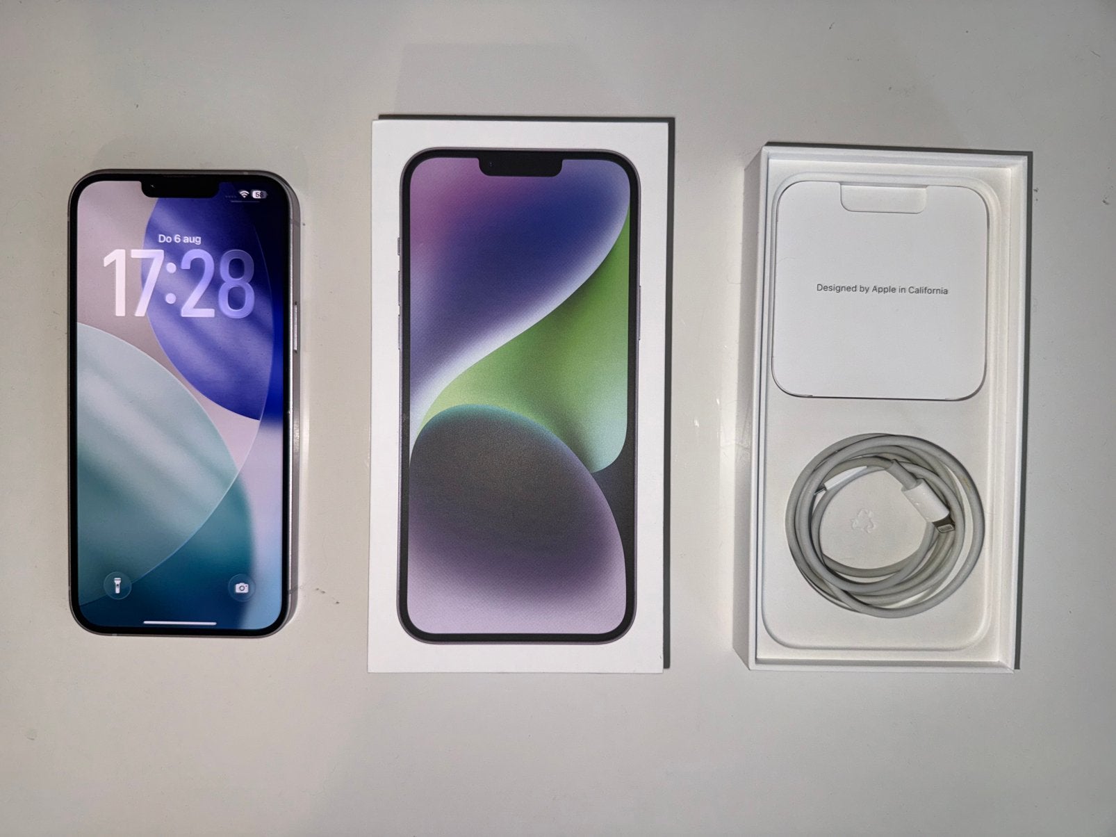 iPhone 14 Plus - Paars 128GB, Telecommunicatie, Mobiele telefoons | Apple iPhone, Ophalen, IPhone 14 Plus, 86 %, Paars